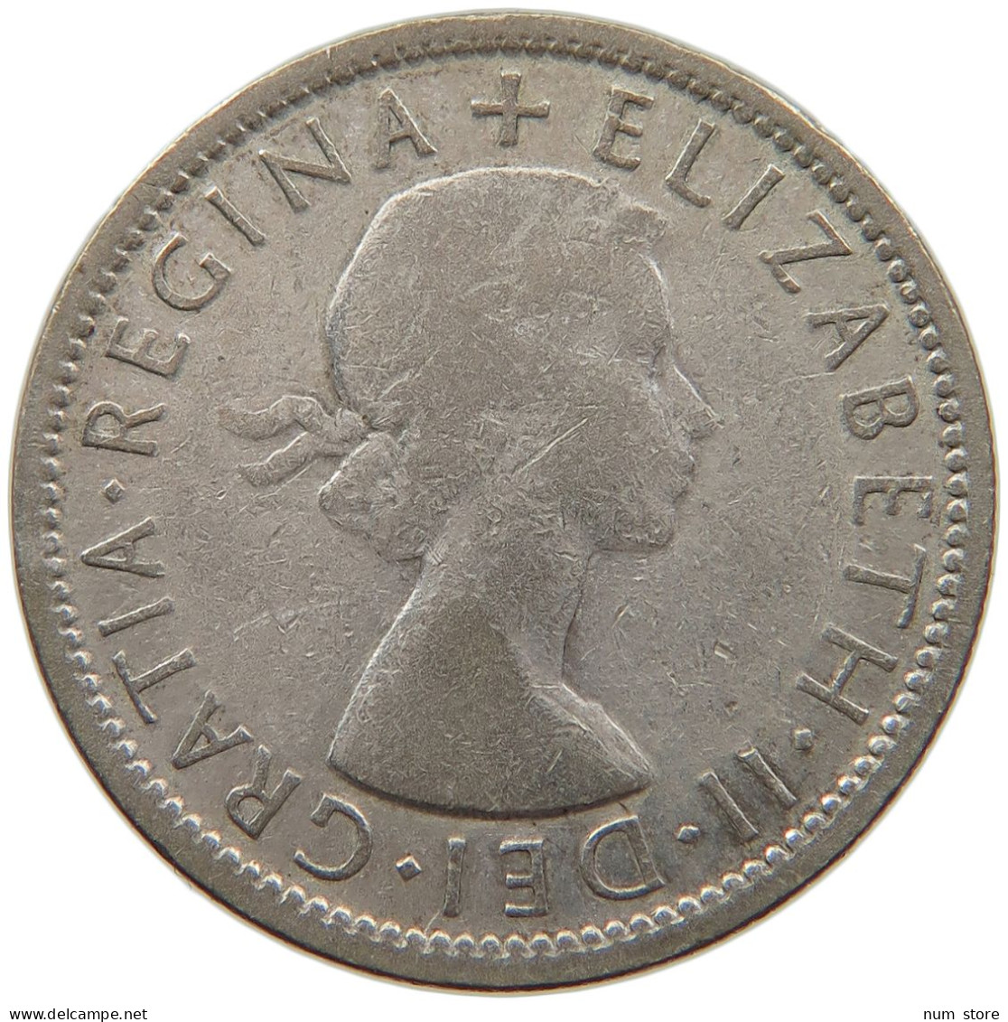 AUSTRALIA FLORIN 1954 #s099 0201 - Florin