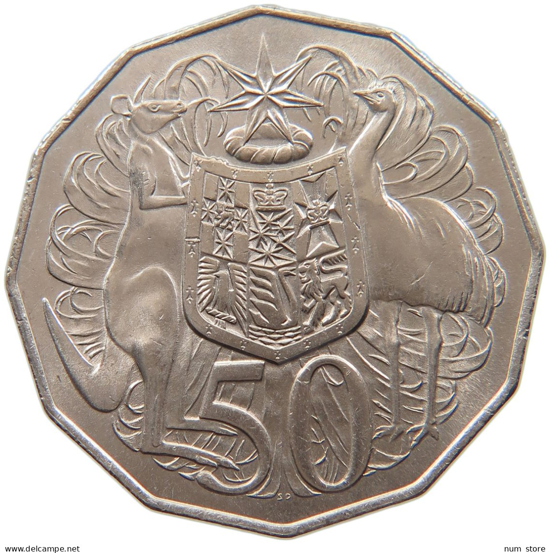 AUSTRALIA 50 CENTS 1980 #s098 0117 - 50 Cents