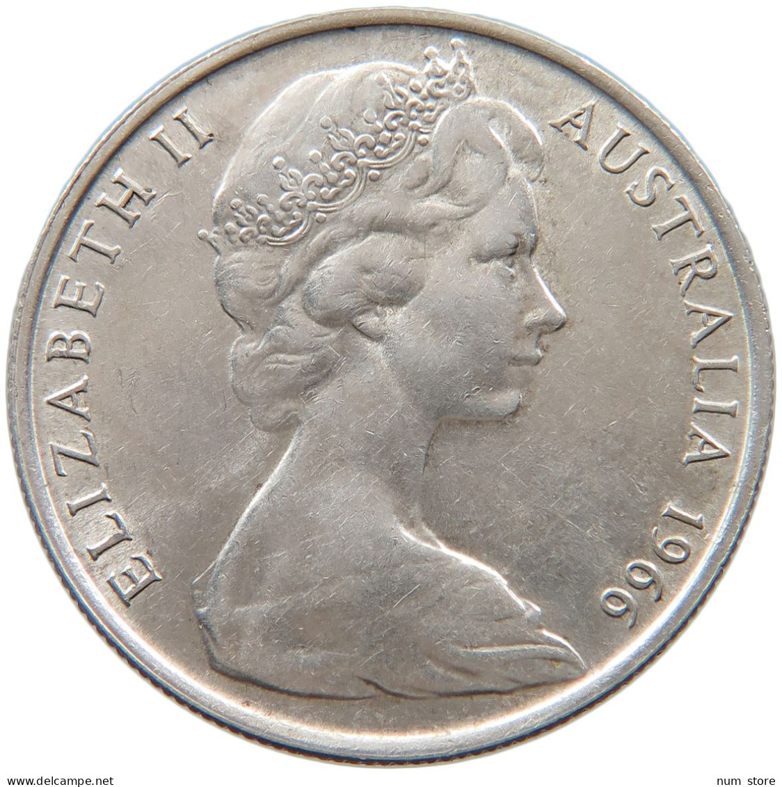 AUSTRALIA 50 CENTS 1966 #s102 0007 - 50 Cents