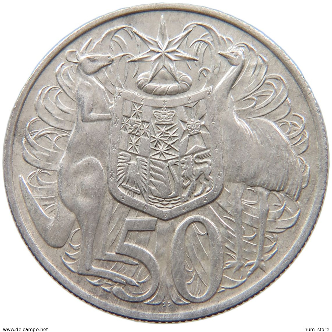 AUSTRALIA 50 CENTS 1966 #s098 0209 - 50 Cents