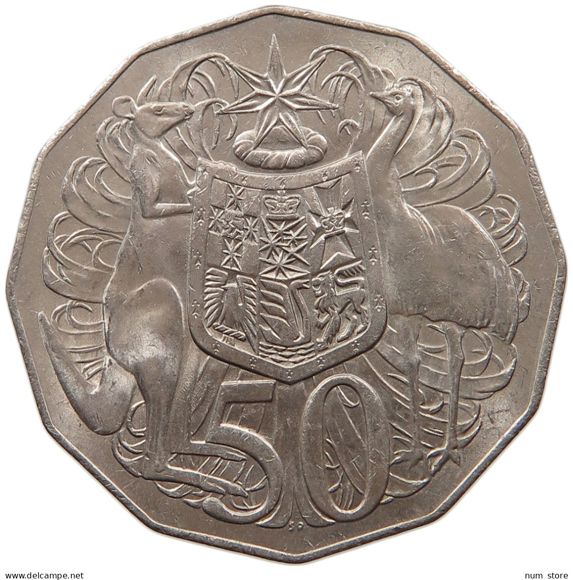 AUSTRALIA 50 CENTS 1969 #s099 0183 - 50 Cents