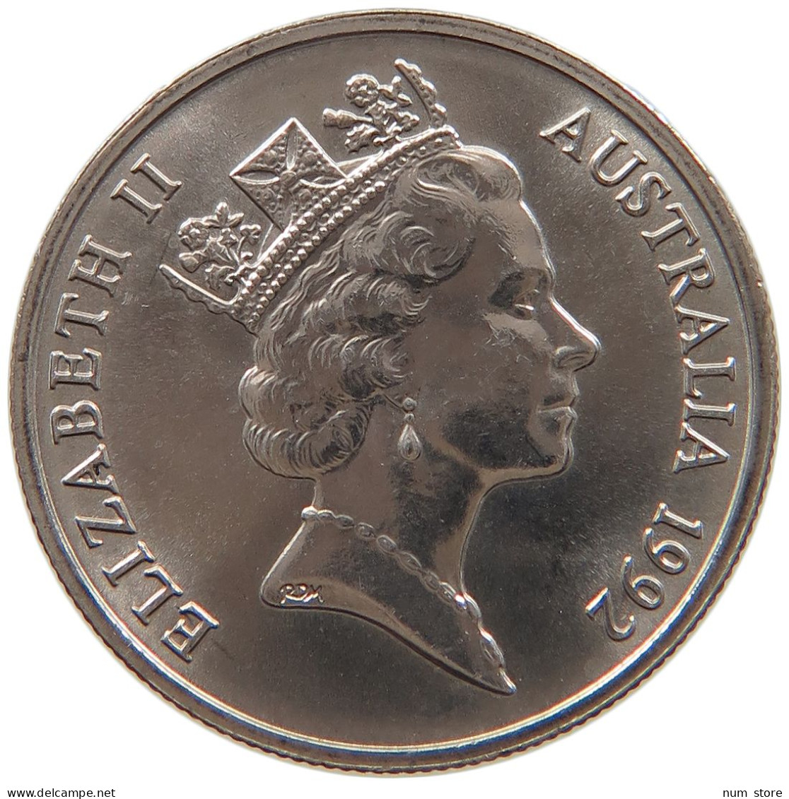 AUSTRALIA 5 CENTS 1992 #s091 0557 - 5 Cents