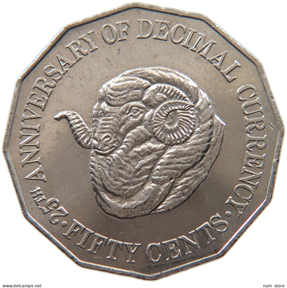 AUSTRALIA 50 CENTS 1991 #s098 0091 - 50 Cents