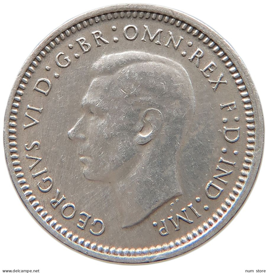 AUSTRALIA 3 PENCE 1943 #s091 0493 - Threepence