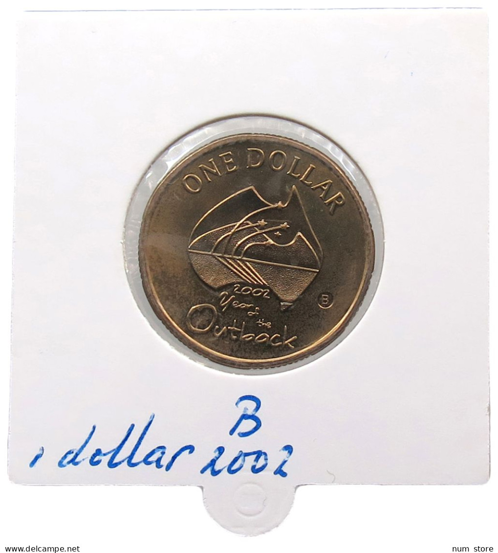 AUSTRALIA 1 DOLLAR 2002 B #alb069 0263 - Dollar