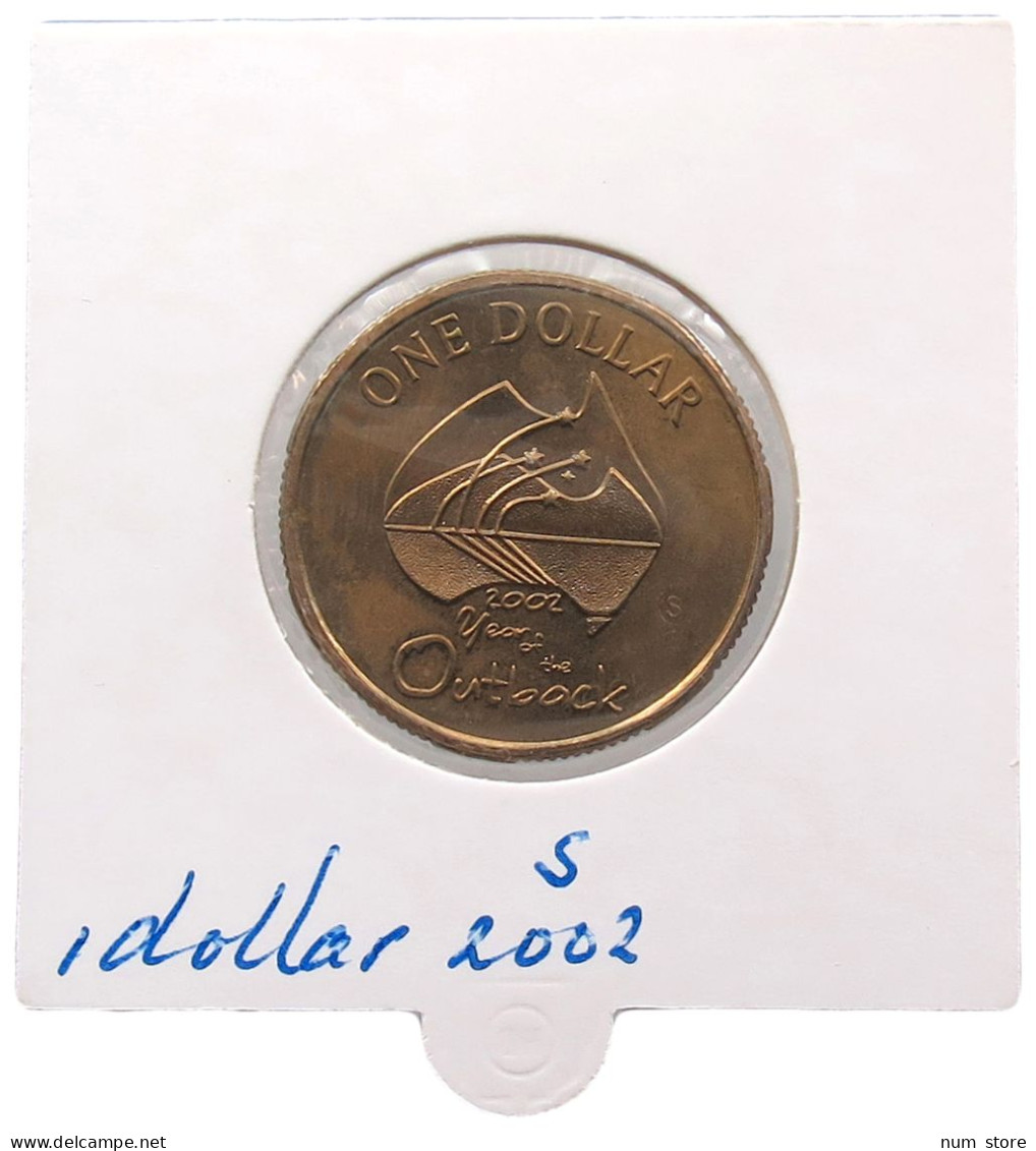 AUSTRALIA 1 DOLLAR 2002 S #alb069 0265 - Dollar