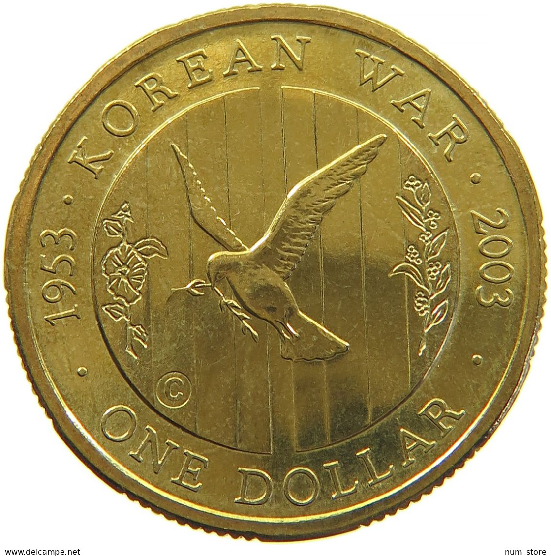 AUSTRALIA 1 DOLLAR 2003 KOREAN WAR #s098 0393 - Dollar