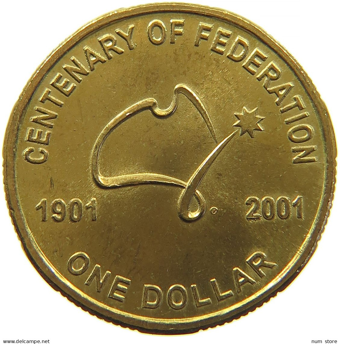 AUSTRALIA 1 DOLLAR 2001 #s098 0383 - Dollar