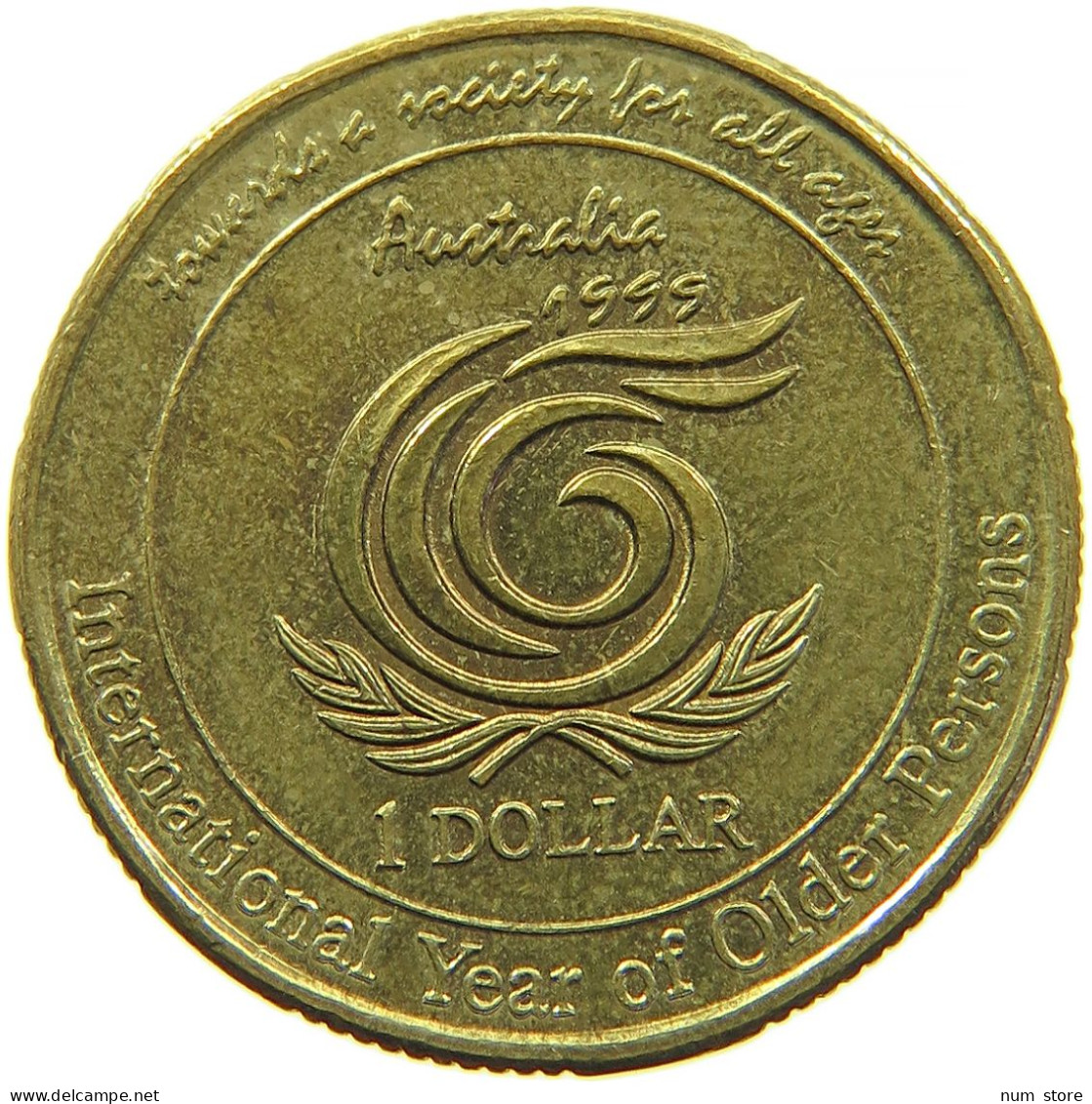 AUSTRALIA 1 DOLLAR 1999 #s098 0385 - Dollar