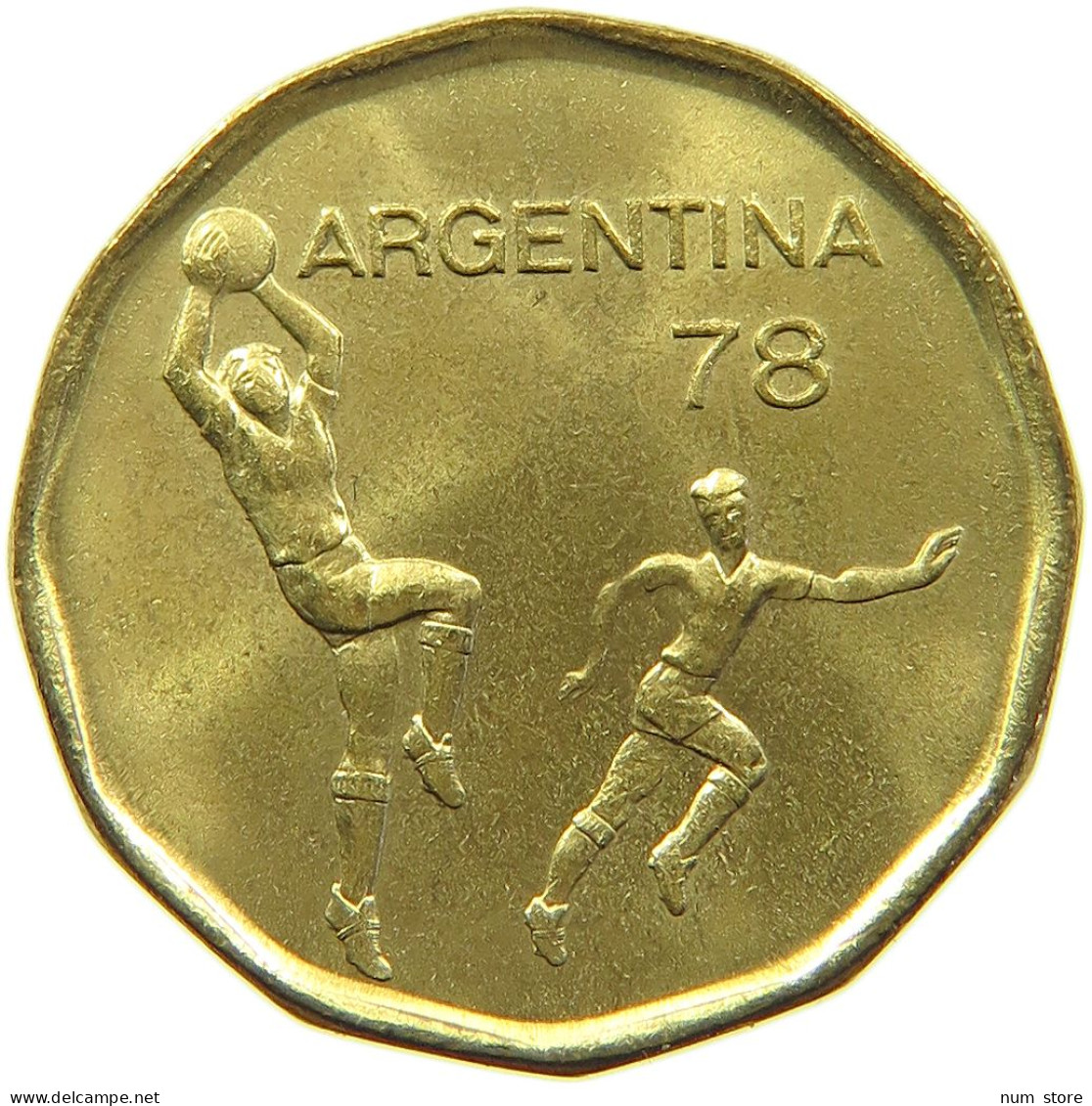 ARGENTINA 20 PESOS 1978 #s102 0055 - Argentinië