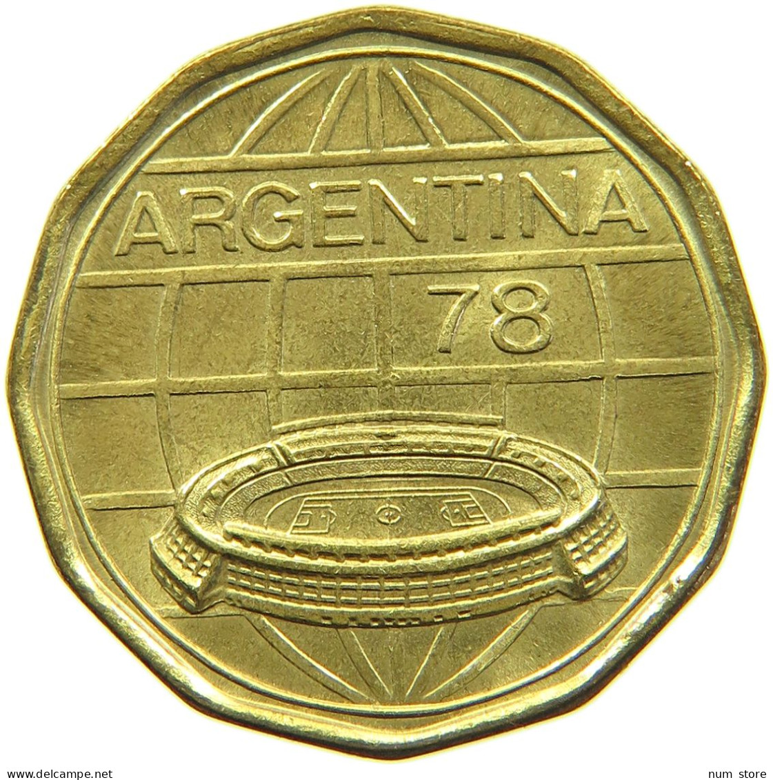 ARGENTINA 100 PESOS 1977 #s102 0089 - Argentinië