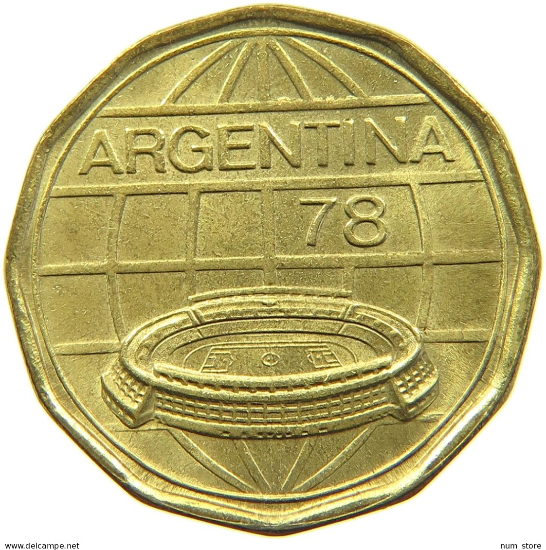 ARGENTINA 100 PESOS 1978 #s102 0085 - Argentina