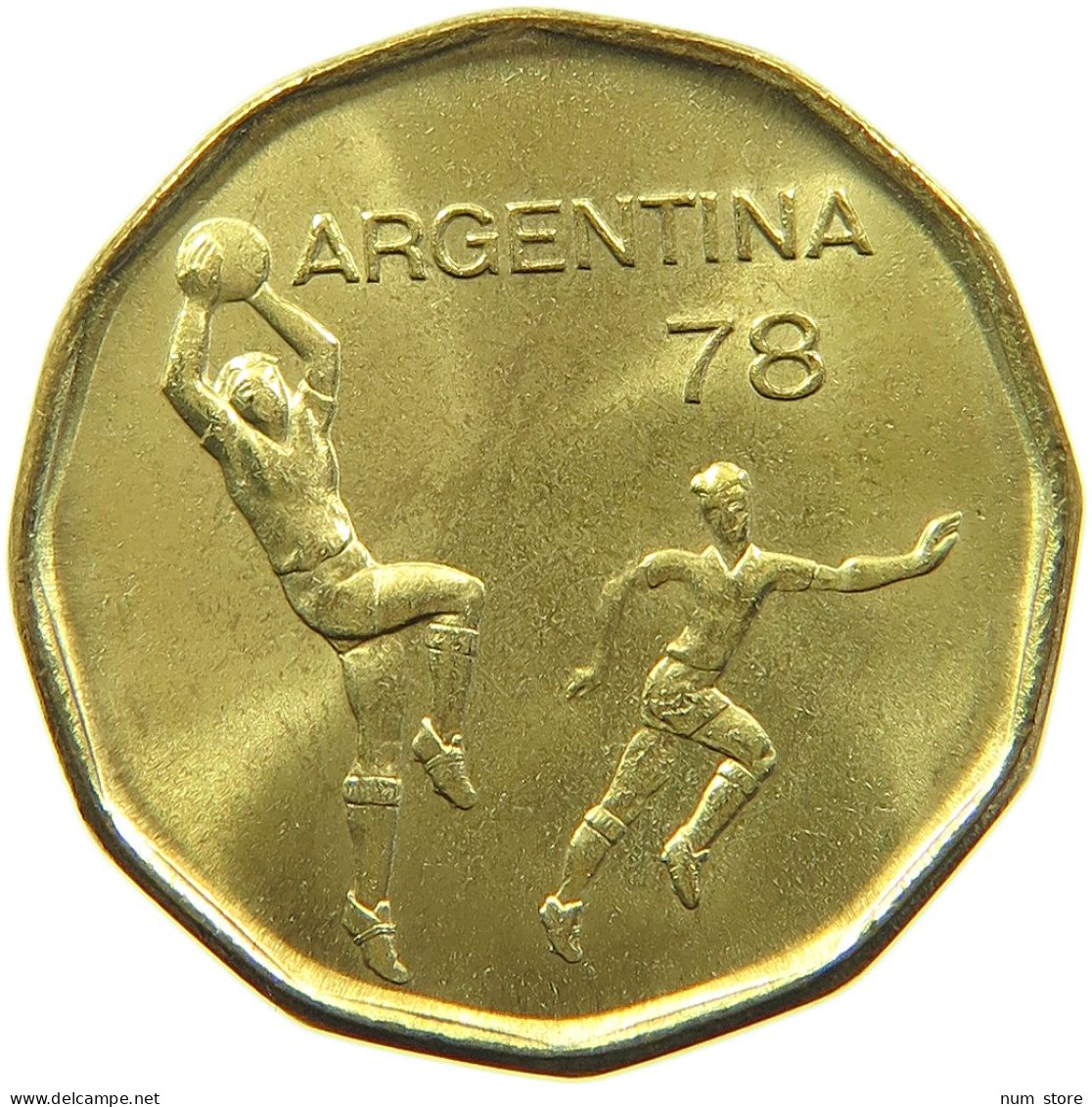 ARGENTINA 20 PESOS 1977 #s102 0061 - Argentinië