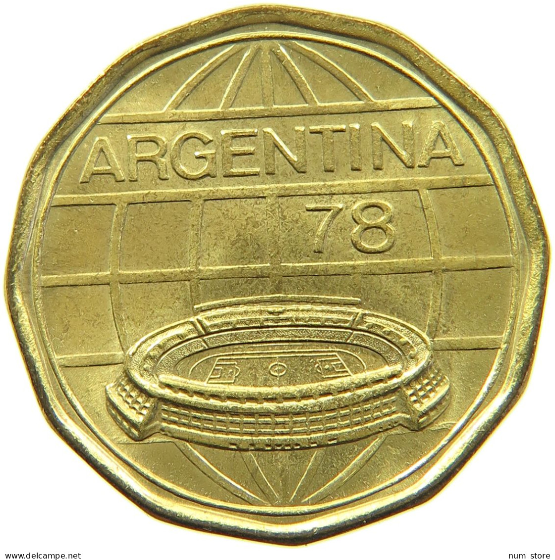 ARGENTINA 100 PESOS 1977 #s102 0091 - Argentina