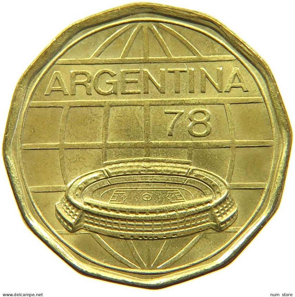 ARGENTINA 100 PESOS 1977 #s102 0087 - Argentina