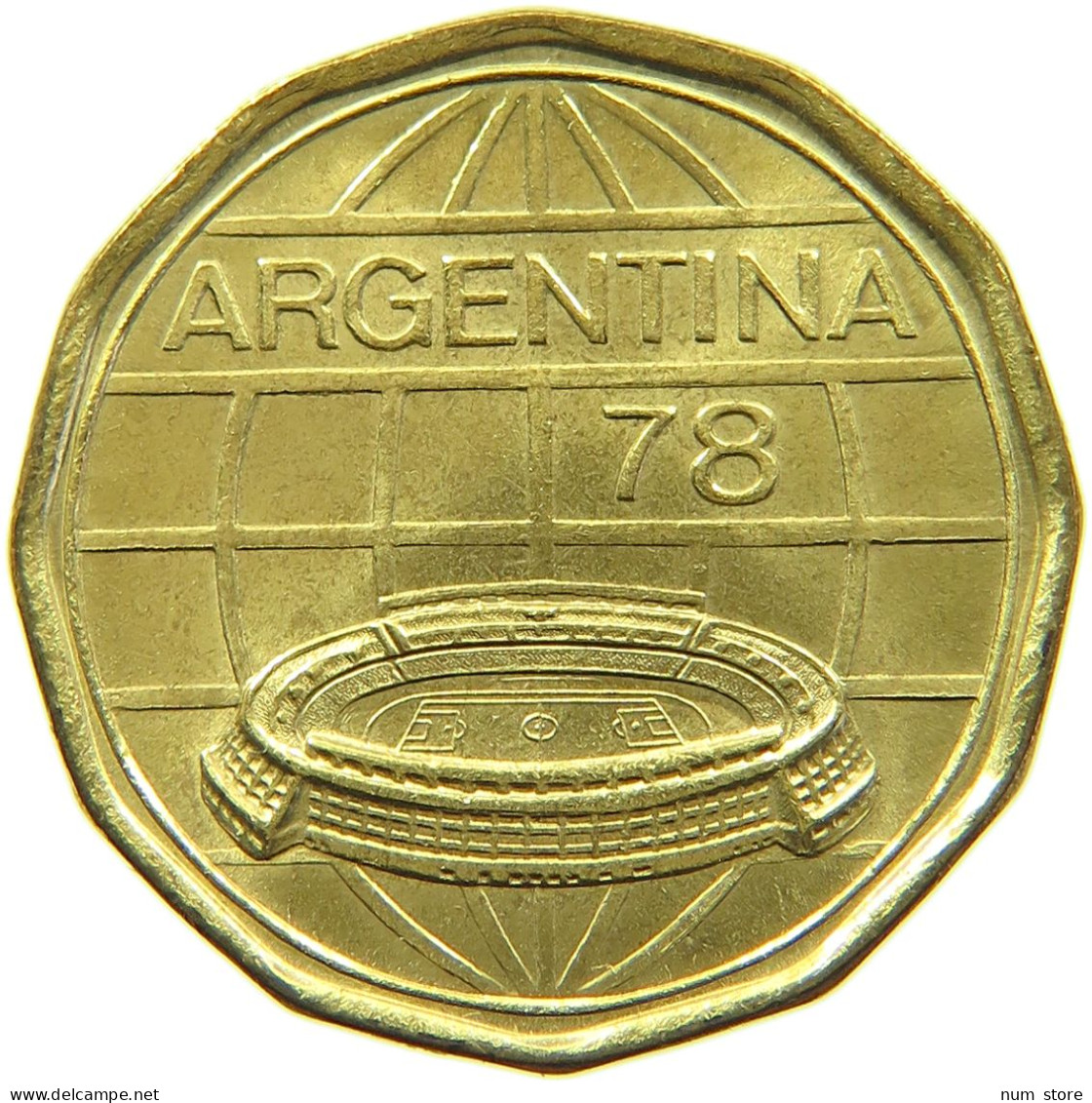 ARGENTINA 100 PESOS 1977 #s102 0083 - Argentinië