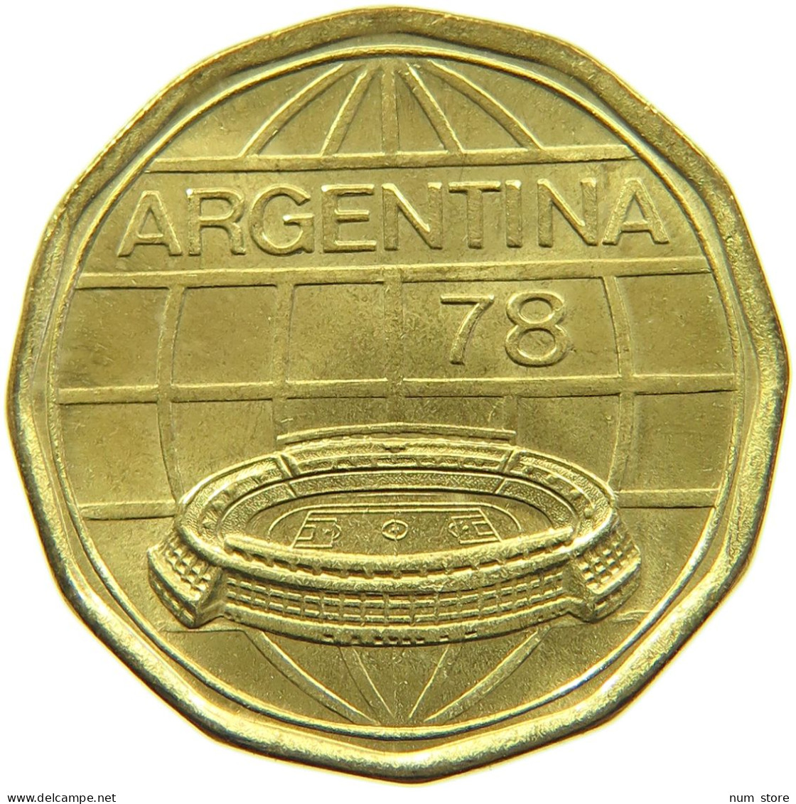 ARGENTINA 100 PESOS 1977 #s102 0081 - Argentinië