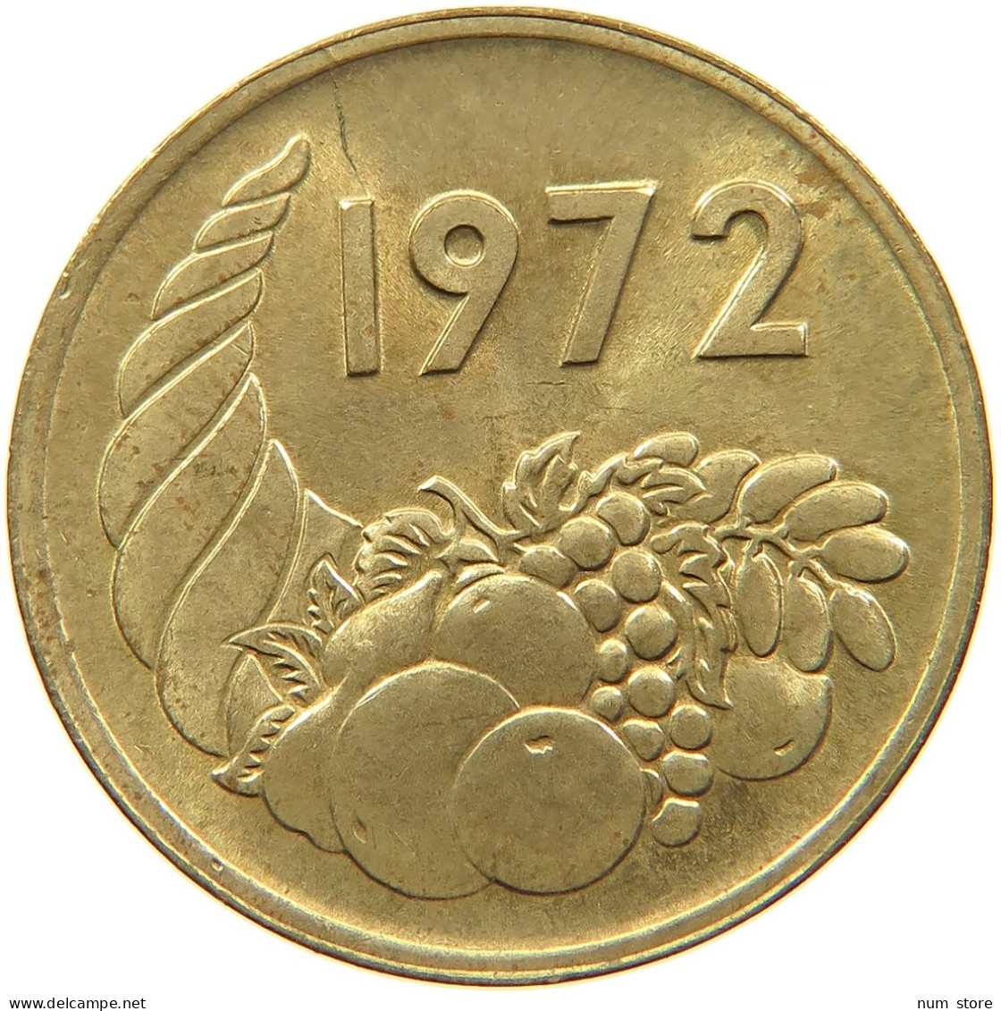 ALGERIA 20 CENTIMES 1972 #s089 0011 - Algerien