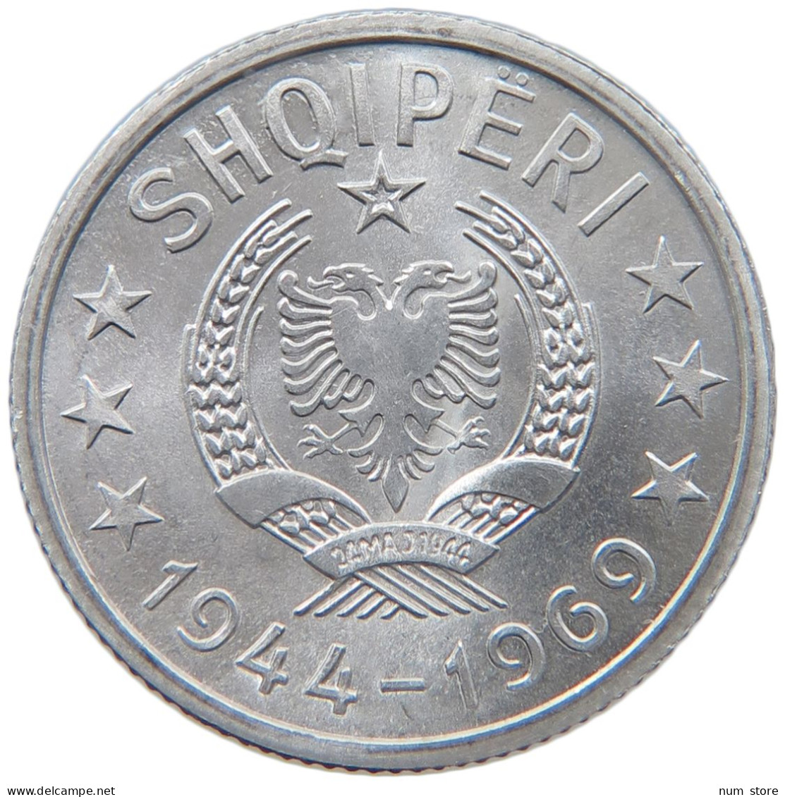 ALBANIA 10 QINDARKA 1969 #s089 0443 - Albanië