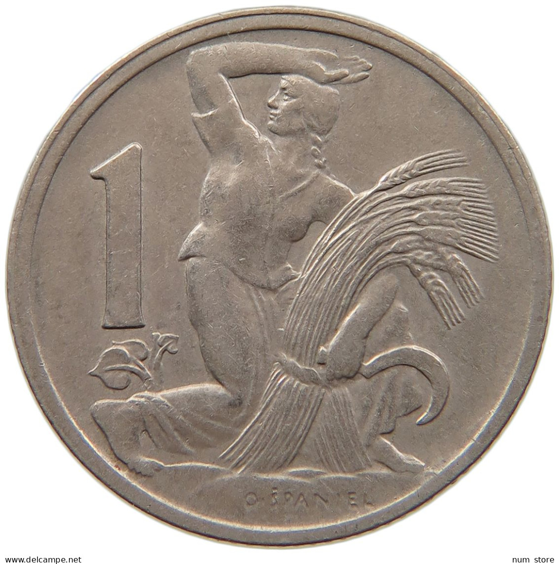 CZECHOSLOVAKIA KORUNA 1922 #s098 0423 - Czechoslovakia