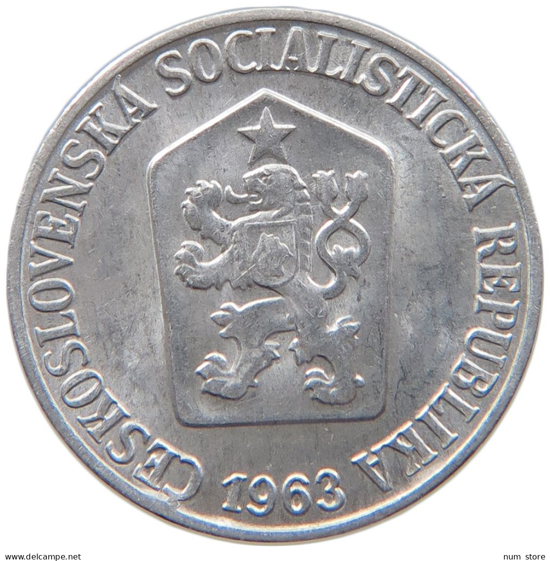 CZECHOSLOVAKIA 3 HALERE 1963 #s089 0365 - Czechoslovakia