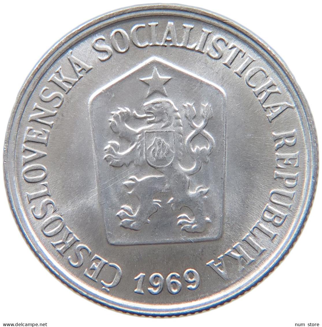 CZECHOSLOVAKIA 10 HALERU 1969 #s089 0491 - Czechoslovakia