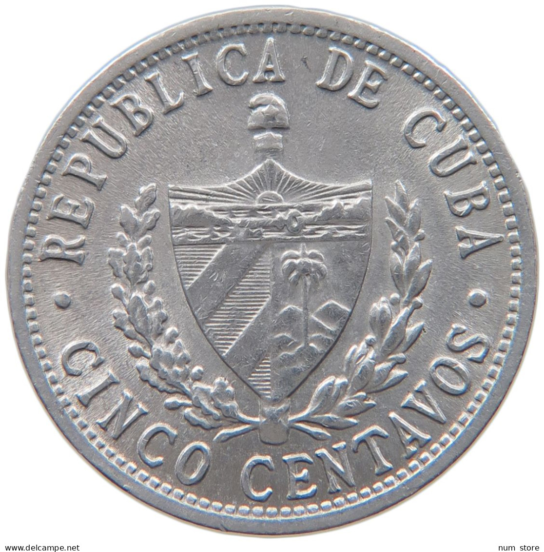 CUBA 5 CENTAVOS 1963 #s089 0465 - Cuba