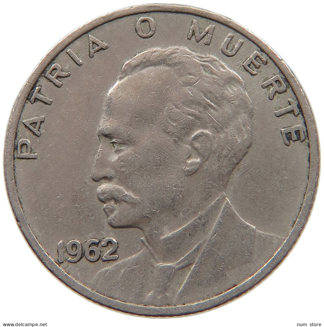 CUBA 20 CENTAVOS 1962 #s092 0341 - Kuba