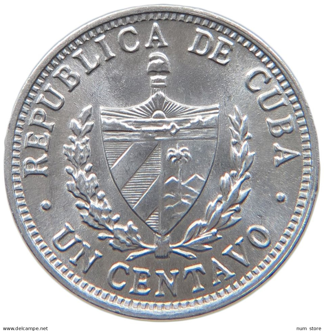 CUBA 1 CENTAVO 1969 #s089 0279 - Cuba