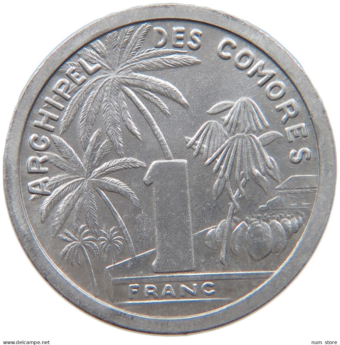 COMORES 1 FRANC 1964 #s089 0579 - Comoren