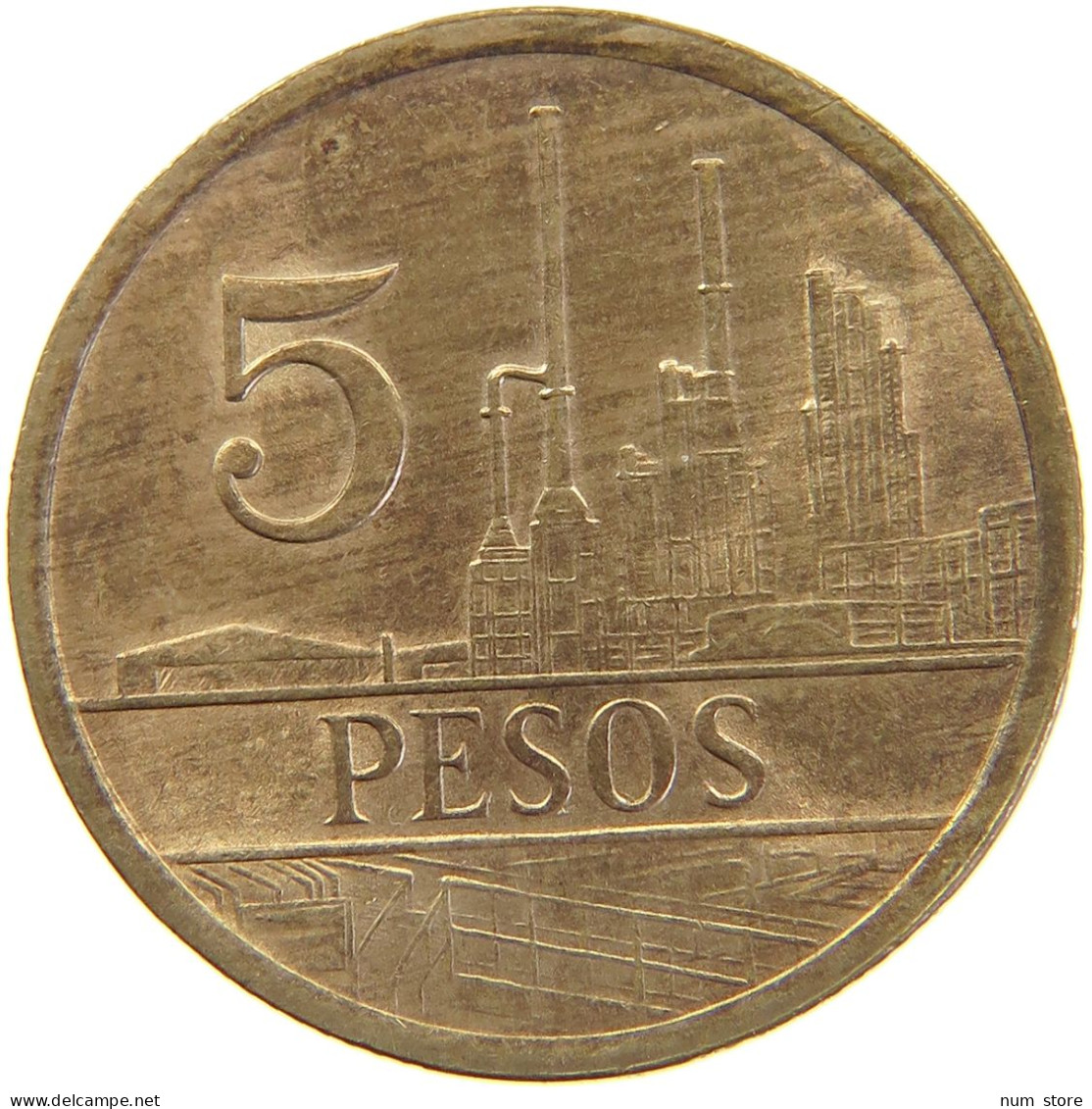 COLOMBIA 5 PESOS 1980 #s092 0015 - Colombie