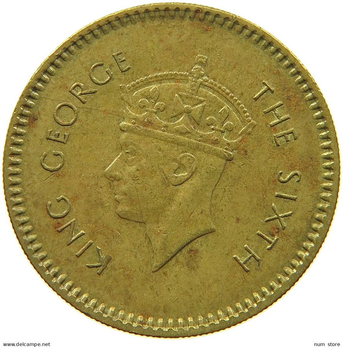 CEYLON 25 CENTS 1951 #s096 0583 - Sri Lanka