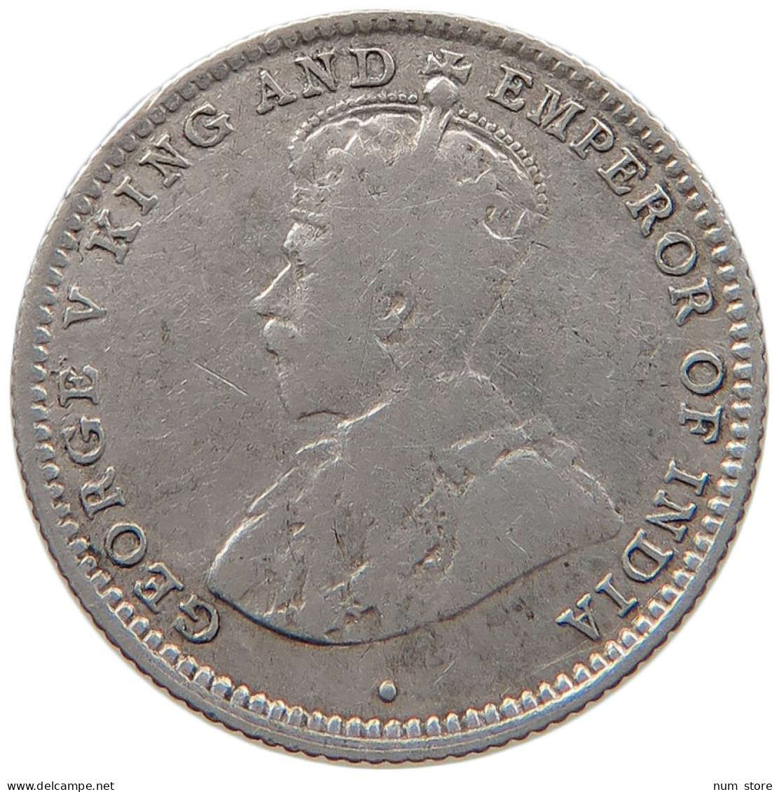 CEYLON 10 CENTS 1926 #s100 0669 - Sri Lanka