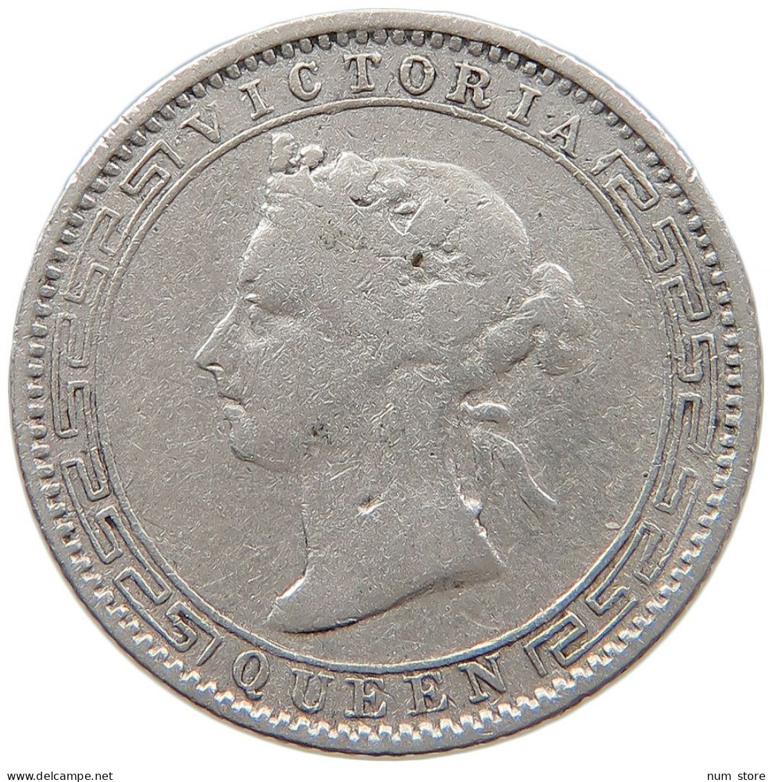 CEYLON 25 CENTS 1893 #s091 0201 - Sri Lanka (Ceylon)