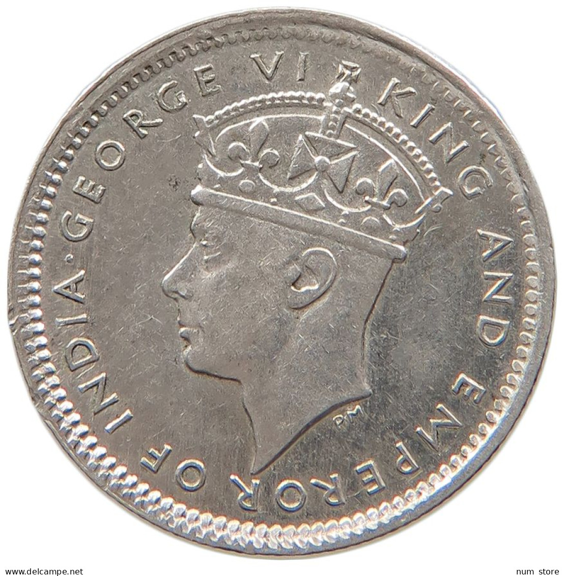 CEYLON 10 CENTS 1941 #s096 0513 - Sri Lanka