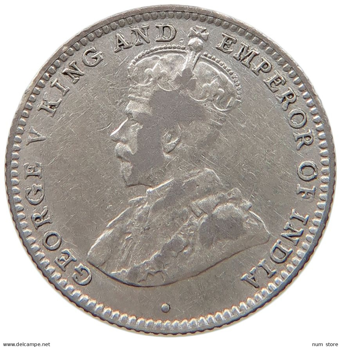 CEYLON 10 CENTS 1928 #s096 0519 - Sri Lanka