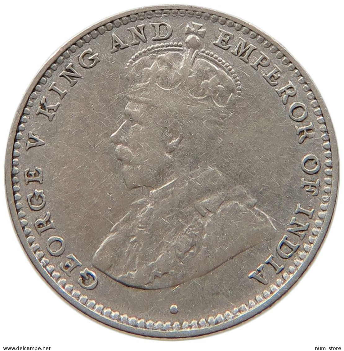 CEYLON 10 CENTS 1917 #s096 0517 - Sri Lanka