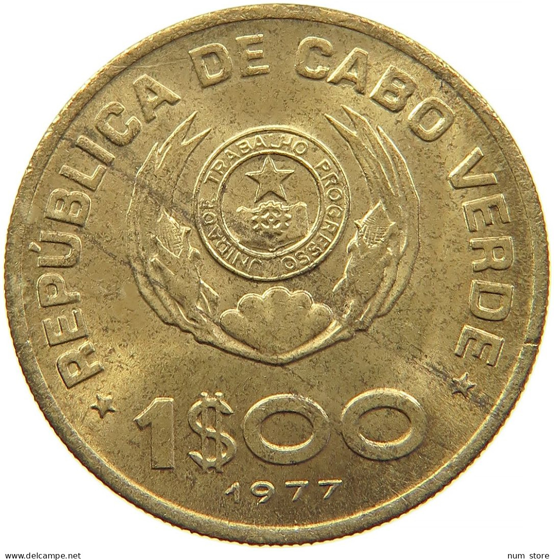 CAPE VERDE ESCUDO 1977 #s089 0207 - Cap Verde