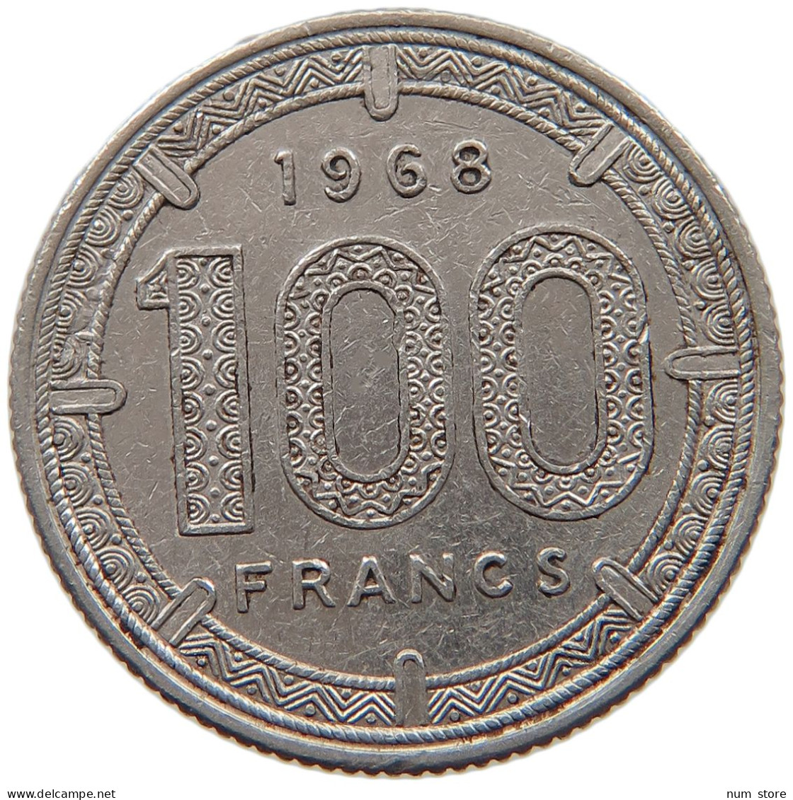 CAMEROUN 100 FRANCS 1968 #s090 0185 - Cameroon