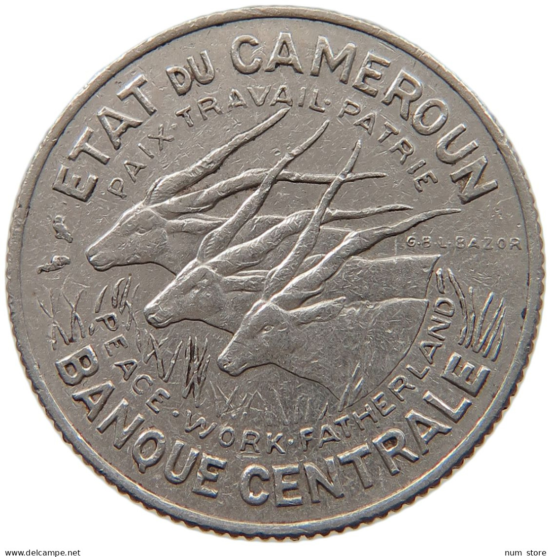 CAMEROUN 100 FRANCS 1968 #s090 0185 - Cameroon