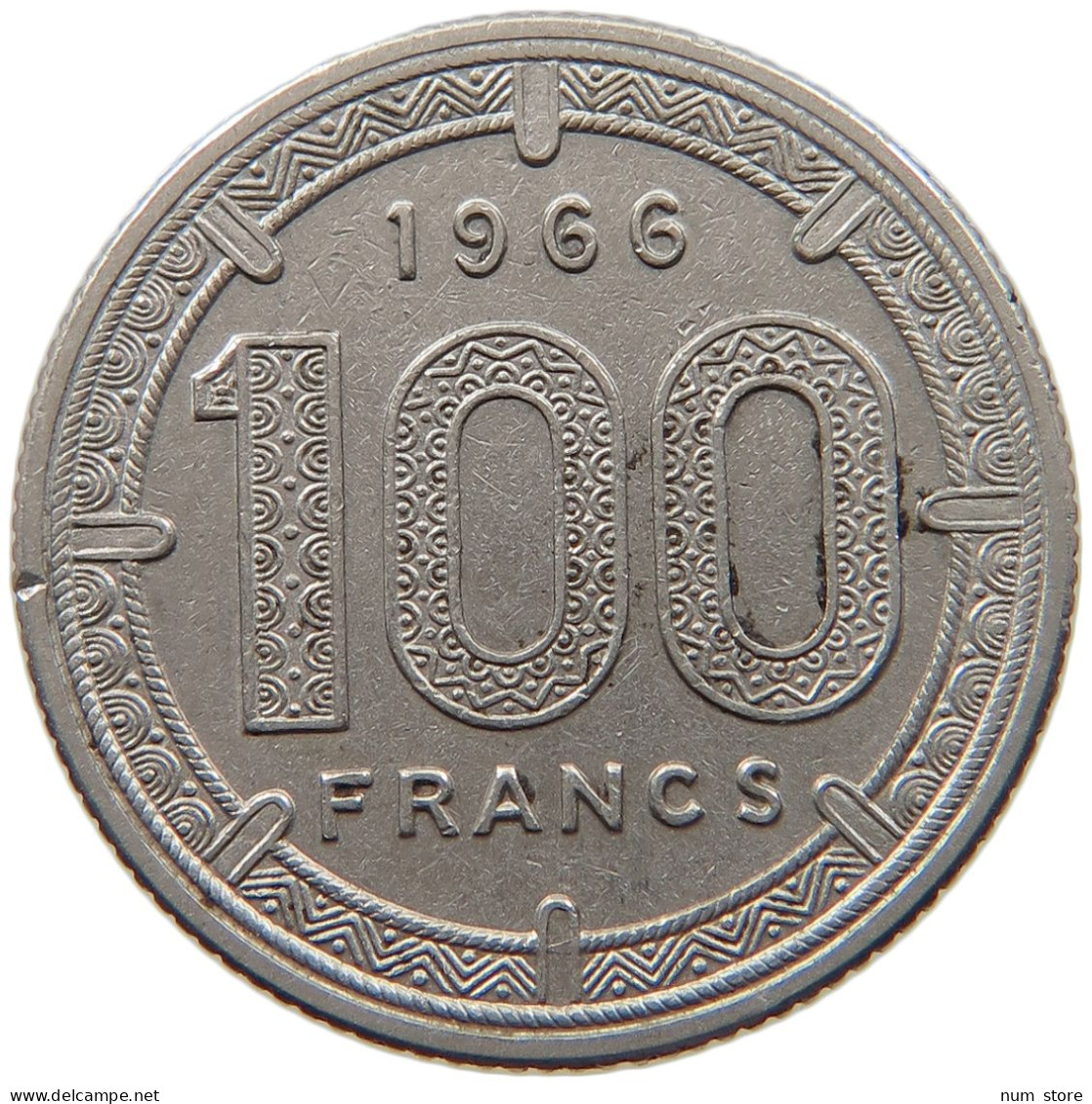 CAMEROUN 100 FRANCS 1966 #s090 0187 - Kamerun