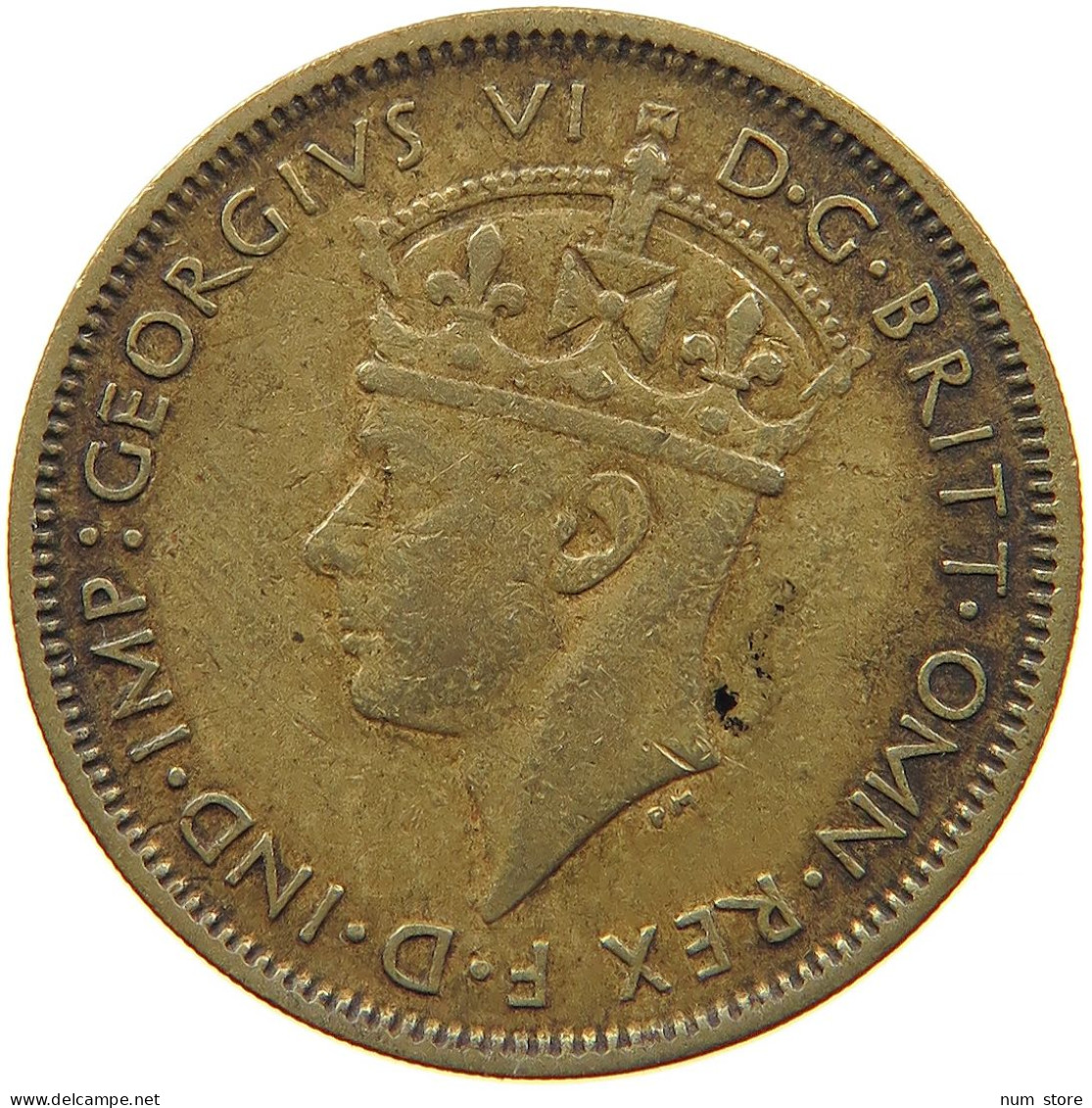 BRITISH WEST AFRICA SHILLING 1947 #s089 0199 - Colonie