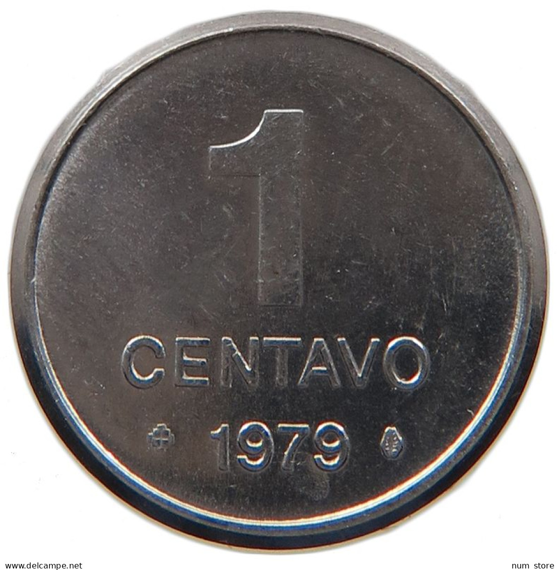 BRAZIL CENTAVO 1979 #s096 0477 - Brazil
