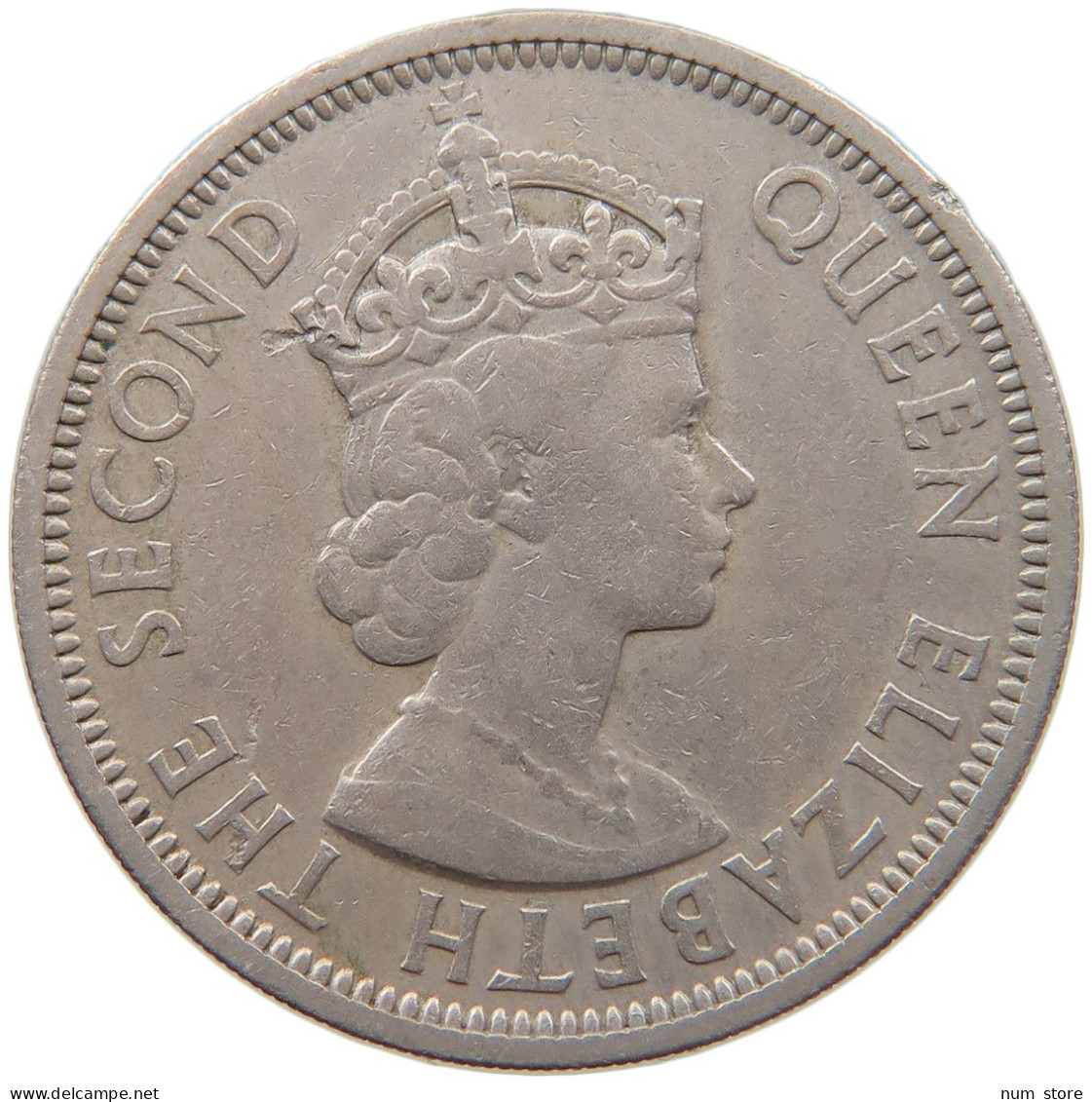 BRITISH CARIBBEAN TERRITORIES 50 CENTS 1955 #s092 0121 - British Virgin Islands