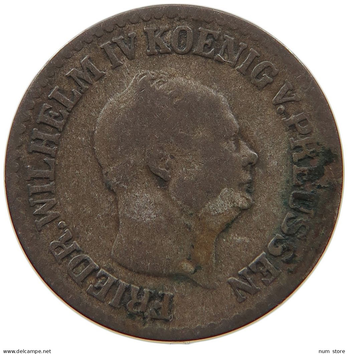 GERMAN STATES SILBERGROSCHEN 1860 A BRANDENBURG PREUSSEN Friedrich Wilhelm IV. 1840-1861 #s091 0155 - Taler En Doppeltaler