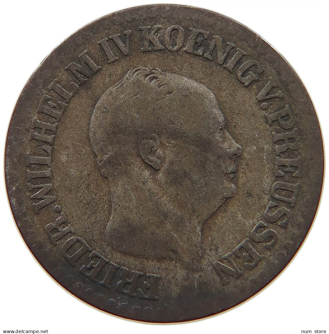 GERMAN STATES SILBERGROSCHEN 1853 A BRANDENBURG PREUSSEN Friedrich Wilhelm IV. 1840-1861 #s091 0151 - Taler & Doppeltaler