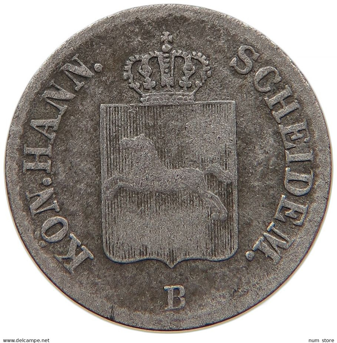 GERMAN STATES 6 PFENNIG 1845 BRAUNSCHWEIG CALENBERG HANNOVER #s091 0053 - Taler En Doppeltaler