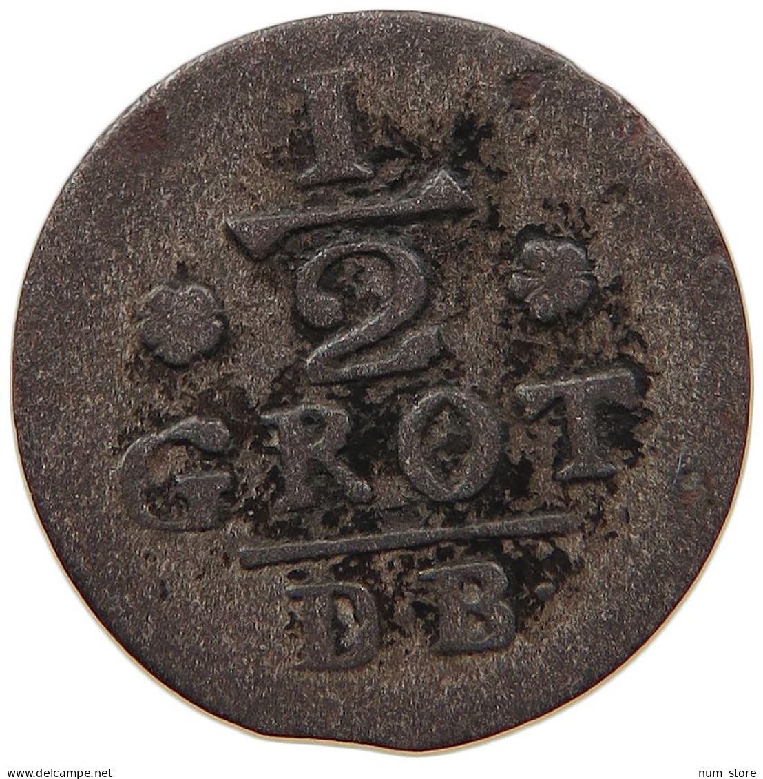 GERMAN STATES 1/2 GROTEN 1789 BREMEN #s091 0011 - Taler & Doppeltaler