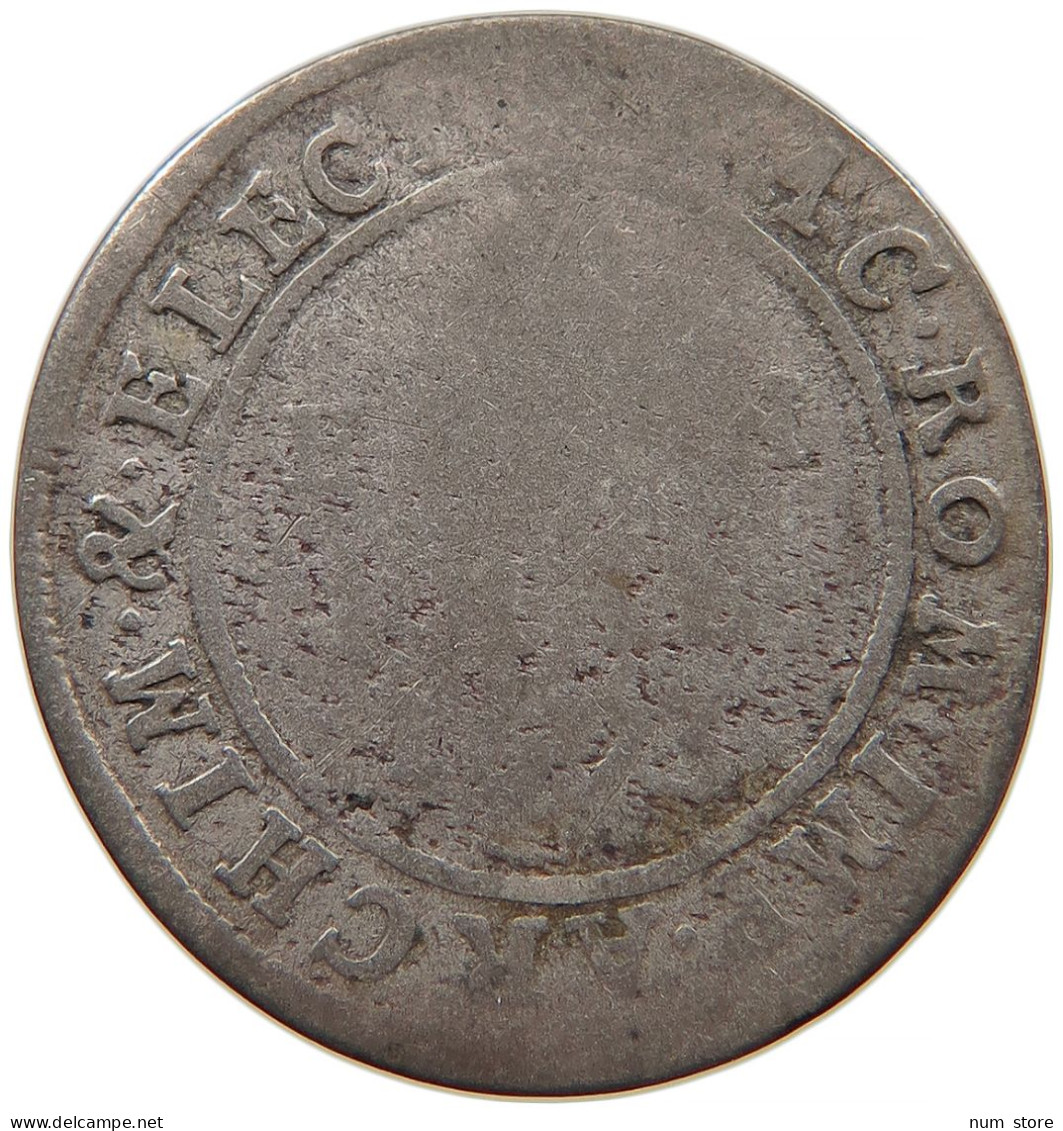 GERMAN STATES 1/12 TALER 1693 SACHSEN ALBERTINISCHE LINIE Johann Georg IV. 1691-1694. #s094 0131 - Taler & Doppeltaler