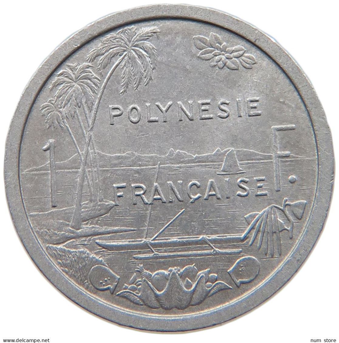 FRENCH POLYNESIA FRANC 1965 #s095 0571 - Frans-Polynesië